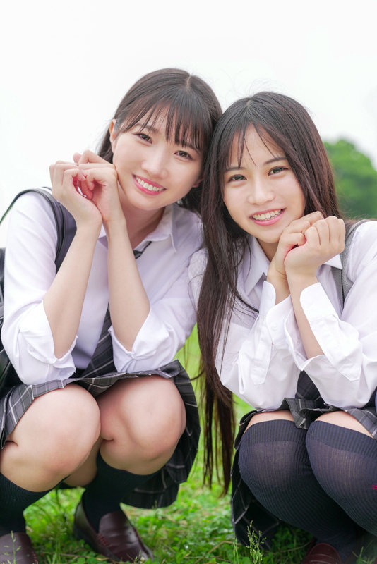 めっちゃ可愛い二人のJKが逆夜這いにチャレンジ!巴ひかり・石原青