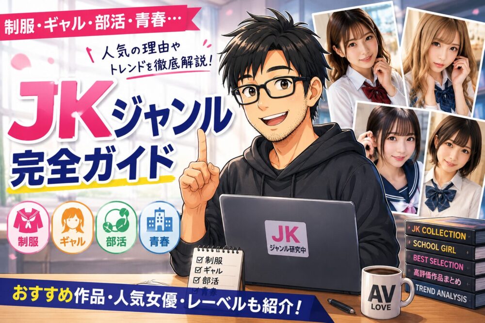 JK作品おすすめ10選｜制服・部活・ギャルJKまで徹底解説