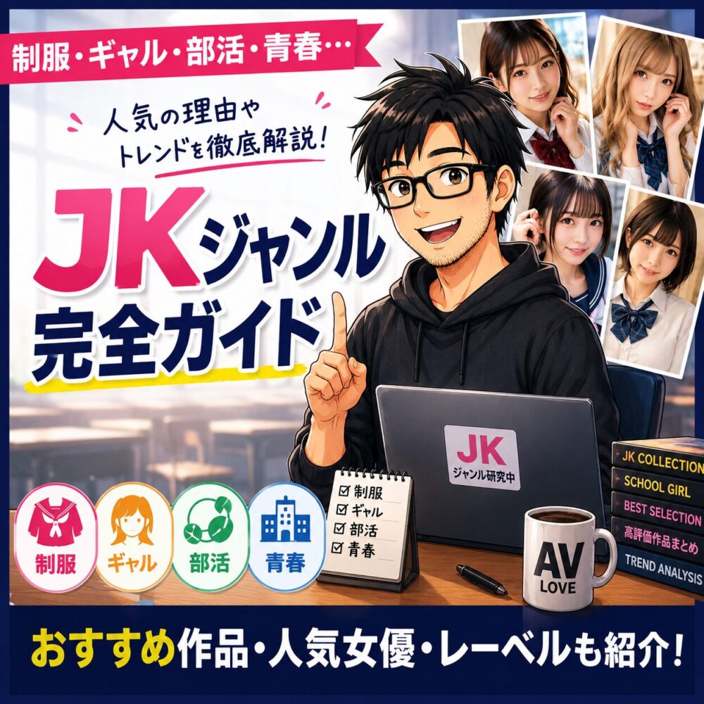 JK作品おすすめ10選｜制服・部活・ギャルJKまで徹底解説