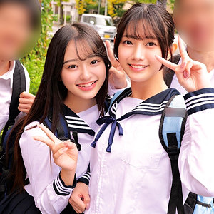 なぎさ＆かほ アイキャッチ画像 【JK特化AV動画レビューまとめ｜JKキング】