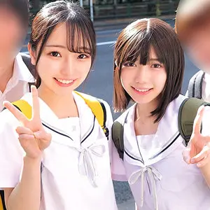 ゆな＆はな アイキャッチ画像 【JK特化AV動画レビューまとめ｜JKキング】