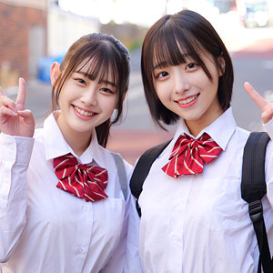 なぎさ＆みこ アイキャッチ画像 【JK特化AV動画レビューまとめ｜JKキング】