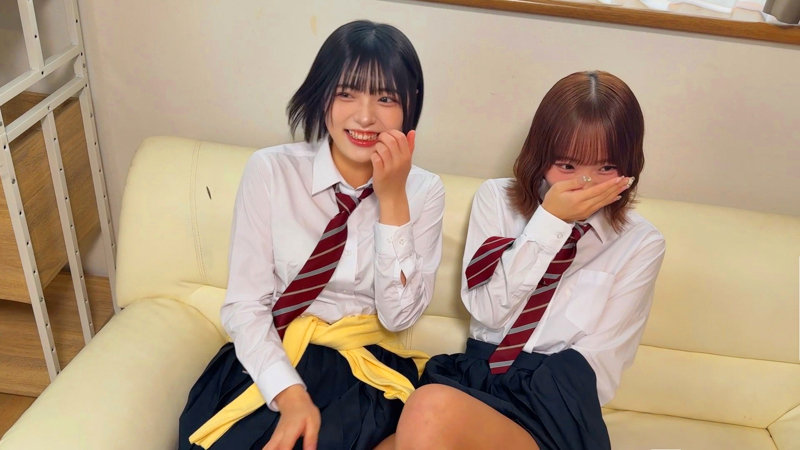 ふうちゃん＆ゆみちゃん 無料サンプル画像(2) 【JK特化AV動画レビューまとめ｜JKキング】