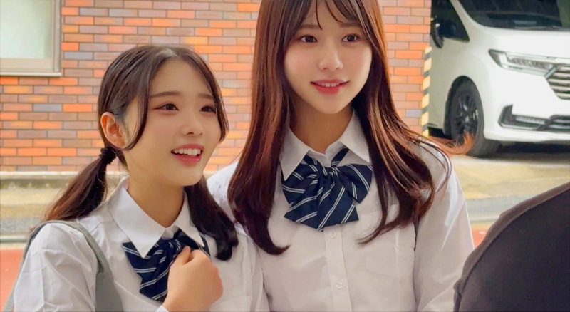 えまちゃん＆いつはちゃん 無料サンプル画像(1) 【JK特化AV動画レビューまとめ｜JKキング】