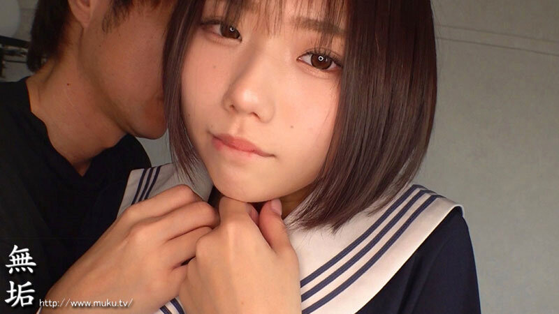 スレンダーな制服少女を、ただ欲望のままに汚したい。 制服フェティシズム（MUKD-579） 無料サンプル画像(13) 【JK特化AV動画レビューまとめ｜JKキング】