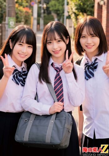 現役学生ナンパ成功case.24 ゆいちゃん/かなうちゃん/りのちゃん アイキャッチ画像 【JK特化AV動画レビューまとめ｜JKキング】